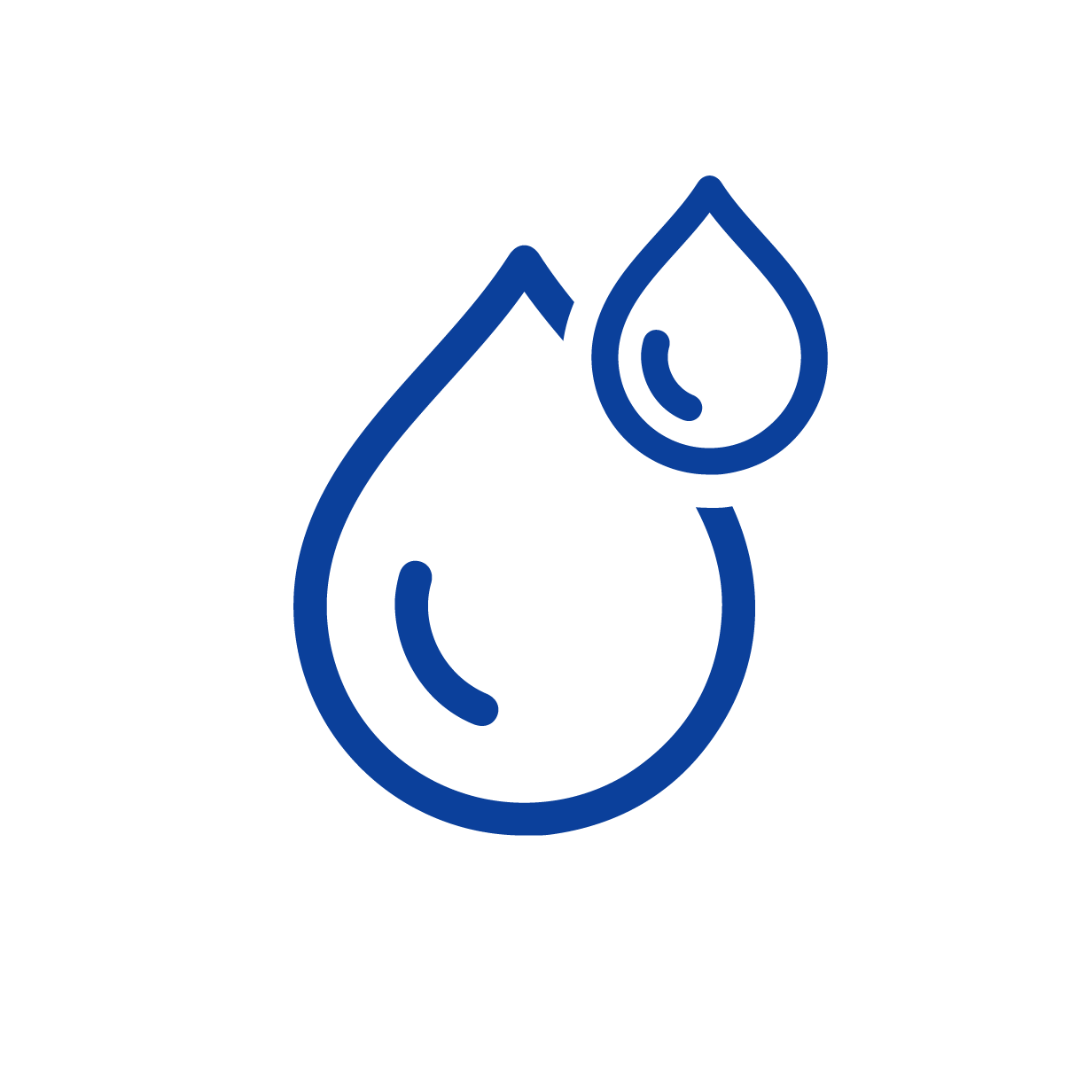 Icono de agua purificada